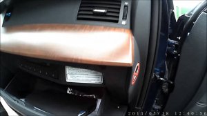 Замена фильтра кондиционера Nissan Teana J31