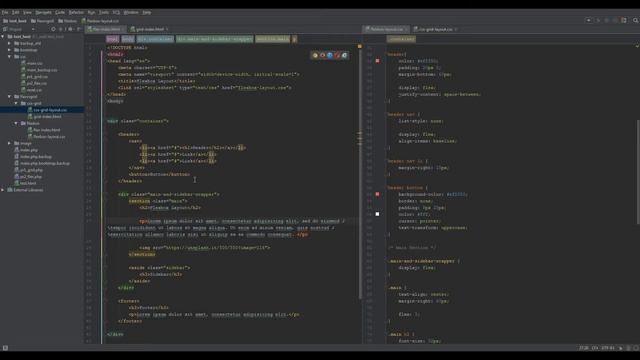 CSS Grid VS Flexbox — разбор простой вёрстки