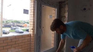 Делюсь хитростью?как легко заштукатурить откос на пластиковом окне?