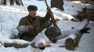 Историческую реконструкцию, посвящённую юбилею Битвы за Москву, провели в Иркутске