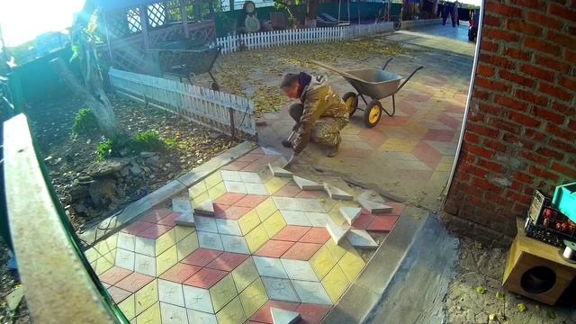 как положить плитку своими руками. плитка 3D