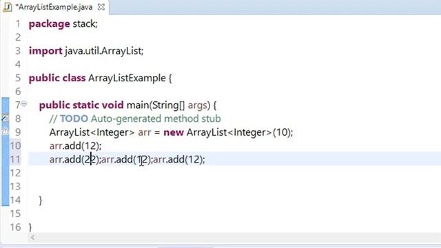 2. arraylist in java - java data structure