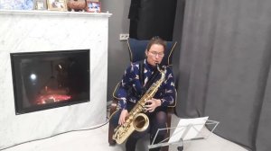 Strangers In The Night | Saxophone Cover by Alex & Marina Cherednichenko