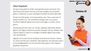 ?Турецкие тексты для начинающих - Уровень A2