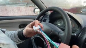 Замена штатной магнитолы на Mitsubishi Carisma / AURA AMH-78DSP