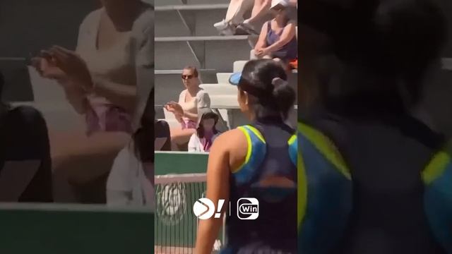 Продолжение скандала с болгёрл на Ролан Гаррос #shorts
