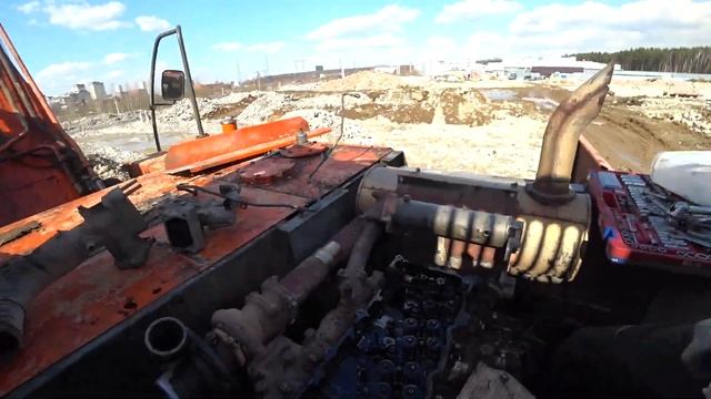 Ремонт двигателя Isuzu 6HK1, экскаватор hitachi zx330 - 3 смотреть онлайн