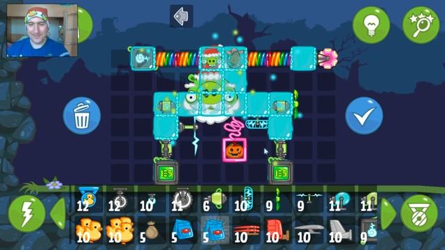 BadPiggiesHD НОВЫЙ РОБОТ ДЕД МОРОЗ РАЗРУШИТЕЛЬ!NEW ROBOT SANTA CLAUS DESTROYER!HOW TO BREAK THE GAM смотреть онлайн