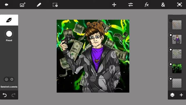 SPEED ART PERFIL @Patcheer 2.0 смотреть онлайн