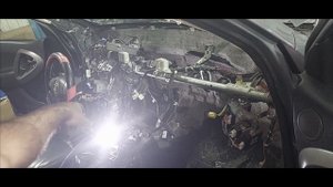 RAV IV 2010г замена радиатора печки