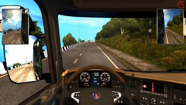 ?Лучший Мод для Euro Truck Simulator 2| Карта: Суровая Россия R20|?