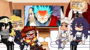 Past Pro heros react to Deku vs Overhaul||Mha