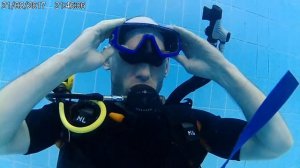 Дайвинг Клуб Пилигрим\как снять и одеть маску под водой