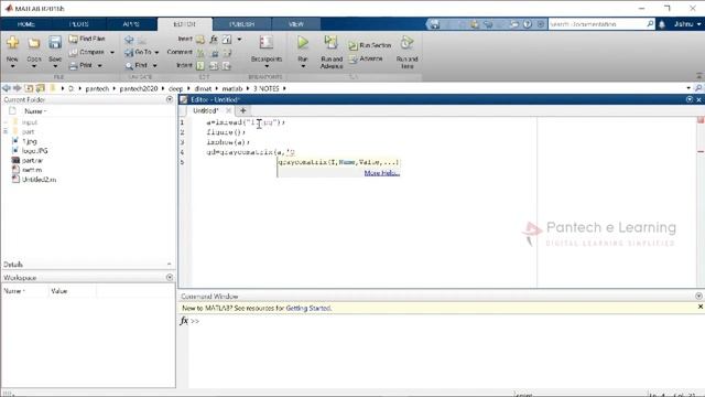 MATLAB-Image Processing Tutorial for Beginners | #ImageProcessing #Matlab Projects #pantechelearnin