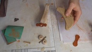 Mini самолёт. Деревянные игрушки