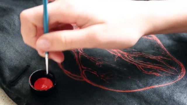 custom painting ✨ | разрисовываю старое пальто смотреть онлайн