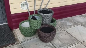 КАШПО ИЗ РОТАНГА/ ПЕРВЫЕ ПОСЕВЫ/ РЕДИС/УКРОП/ ДОСКИ ДЛЯ СТРОЙКИ