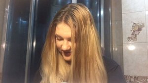 Окрашивание в фиолетовый цвет, в домашних условиях!!!