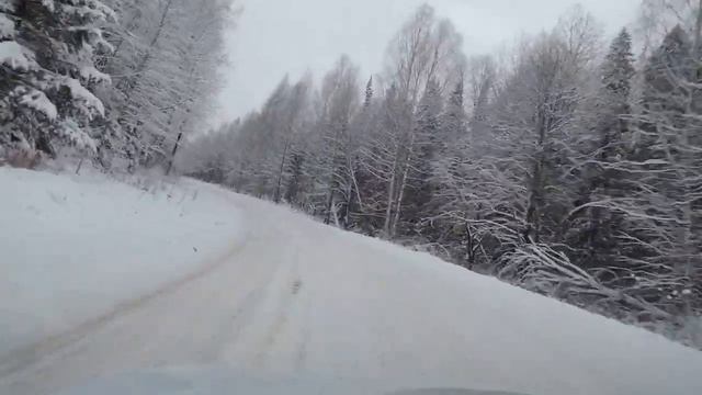 Острожка-Пихтовка-Шлыки грунтовка, декабрь 2022