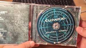 ELUVEITIE Evocation II pantheon Распаковка CD