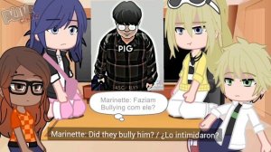 MLB react to Daniel Park as Marinette's Brother | Blue Cheng