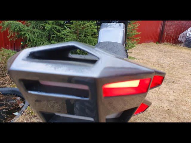 Светодиодная оптика своими руками. Хвост мотоцикла Vazar Dux