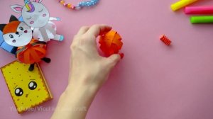 ЛИСЁНОК ИЗ БУМАГИ | DIY PAPER FOX