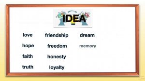 NOUN (Example of an Idea)