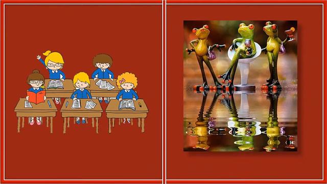 Притча Три лягушки