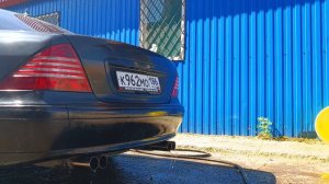 выхлоп w220 s500
