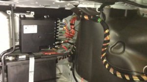 CL500 C216 Снятие заднего сиденья, полки, подголовников