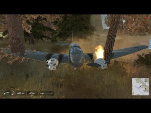 Curtiss P40 E1 Warhawk  против He111  в районе Можайска