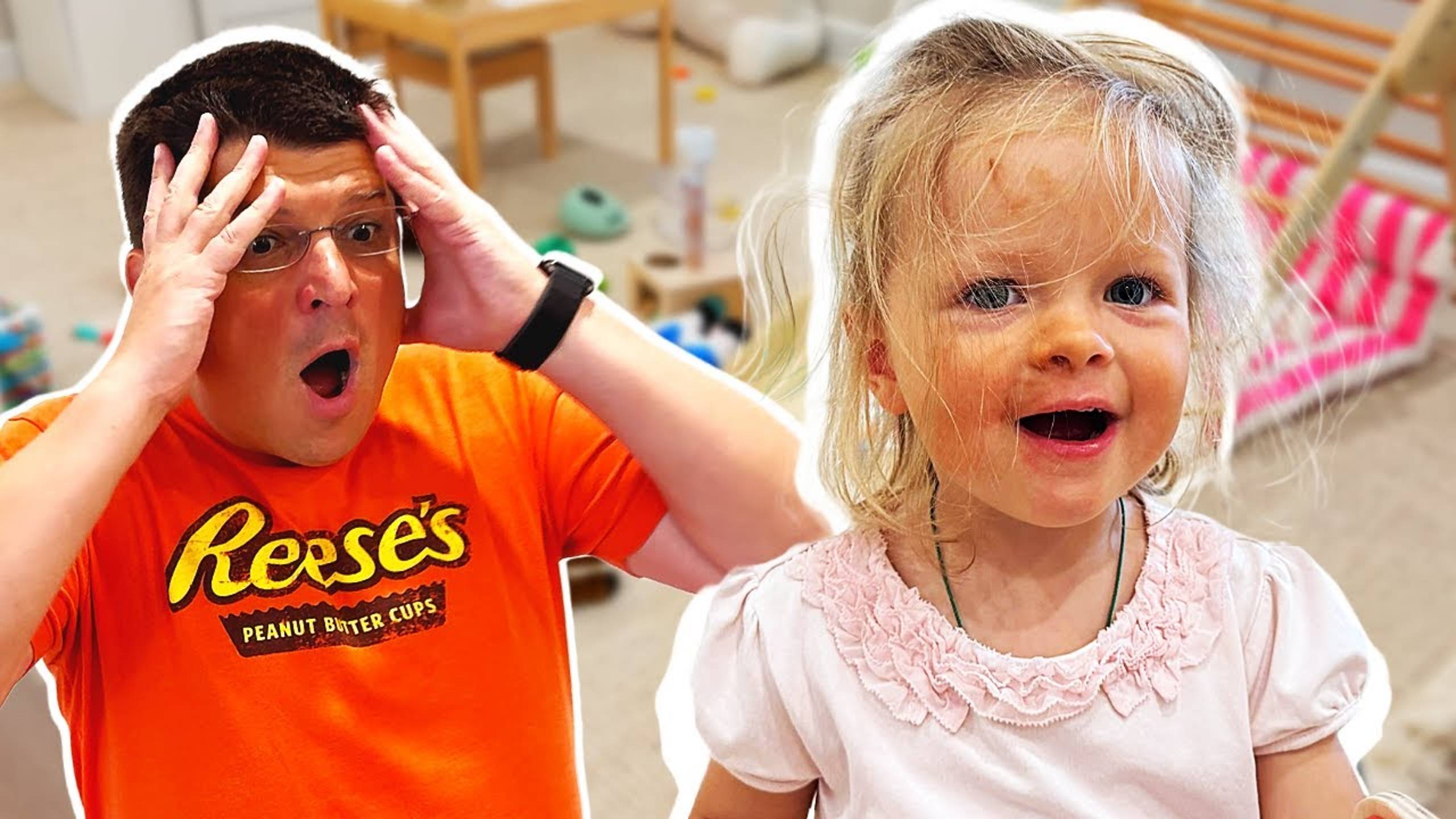 Анна Мария не хочет мыться: Волшебство папы с игрушками 🧼✨ (схоже с Like Nastya Vlog) смотреть онлайн