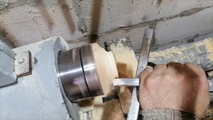 Новый токарный резец по дереву под круглую пластину..для внутренних работ(?)