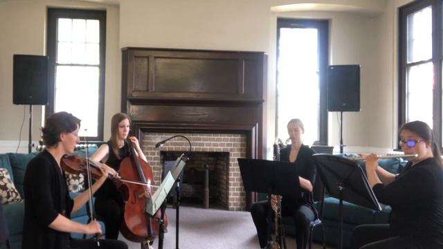 李陶 Li Tao-江雪 Frore River for flute, bass clarinet, violin, cello, and electronics. Kamratōn Ensembl смотреть онлайн