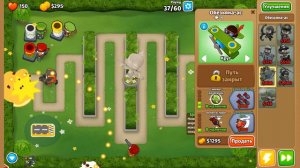 Прохождение Bloons TD 6! Изгородь: Средний, Только военные! Блунс ТД 6 (БТД, BTD)!