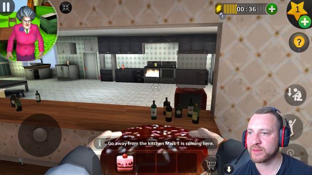 ГРЕННИ ВХОДИТ в ДОМ МИСС ТИ Прохождение игры Scary Teacher 3D смотреть онлайн