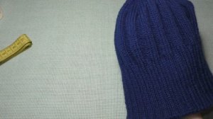 Мужская шапка резинкой. Как связать шапку.