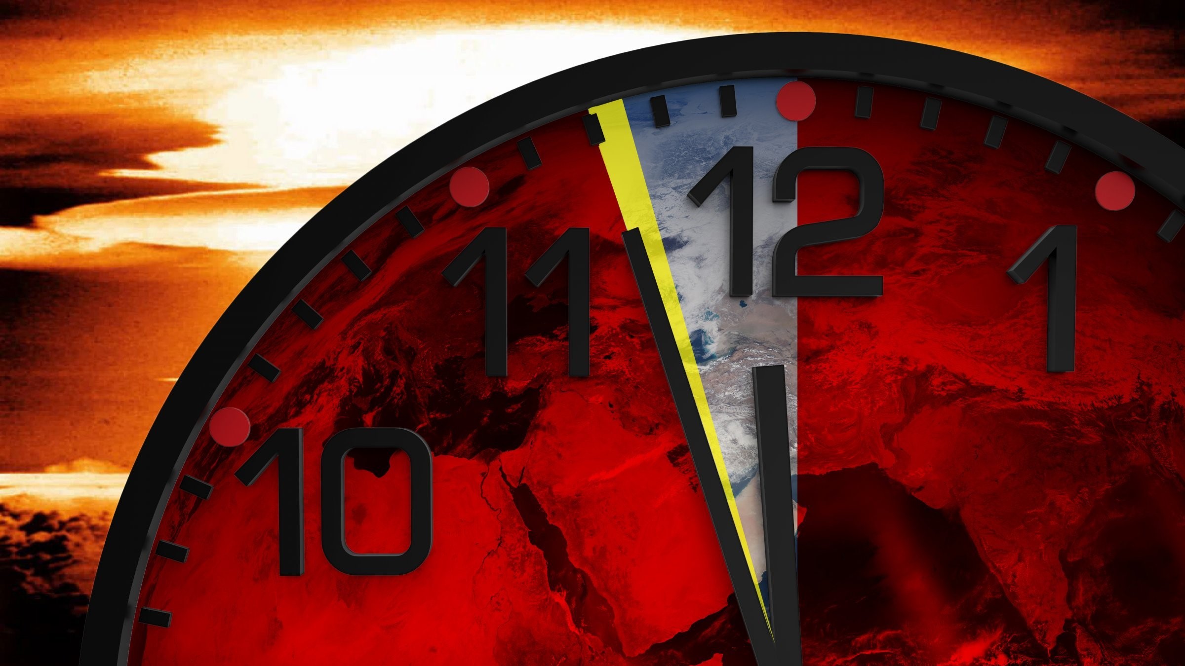 Время судного часа. Часы апокалипсиса. Часы Судного дня. Часы до атомной войны. Часы конца света.