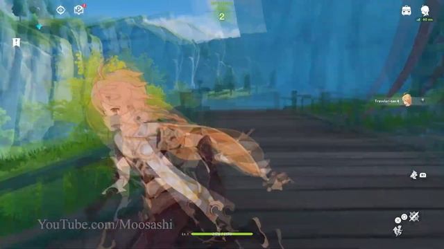 Получение Гео Перед Анемо? Ломаем карту и получаем Гео в обучении | Путешественник-сан #1 смотреть онлайн