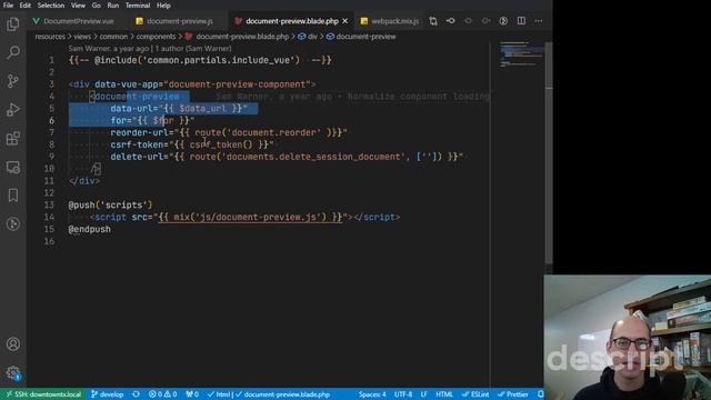 Using Vue in a Non SPA смотреть онлайн