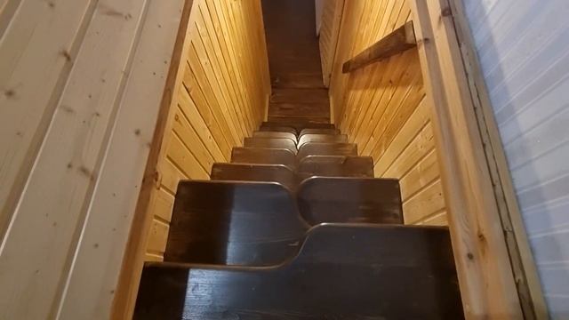 Необычная лестница своими руками? Лестница в бане ?Гусиный шаг? смотреть онлайн