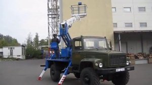 Автовышка ВИПО-20-01 на шасси ГАЗ-33081 (4х4)