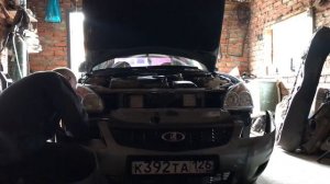 СНЯТИЕ ПЕРЕДНЕГО БАМПЕРА НА ПРИОРЕ.Ремонт ВСПЫШЕК ФСО.