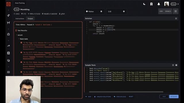 Coding Problems Beginner Walkthough || Python on Codewars смотреть онлайн