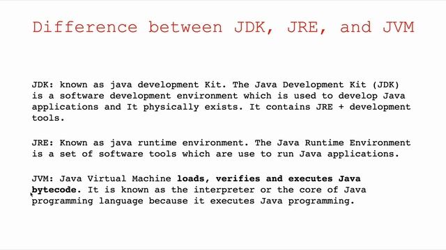 Explain Java Architecture and Its Components