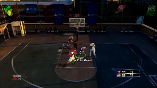 NBA 2K14 Blacktop PS3 Gameplay: Accidently Self Lob смотреть онлайн