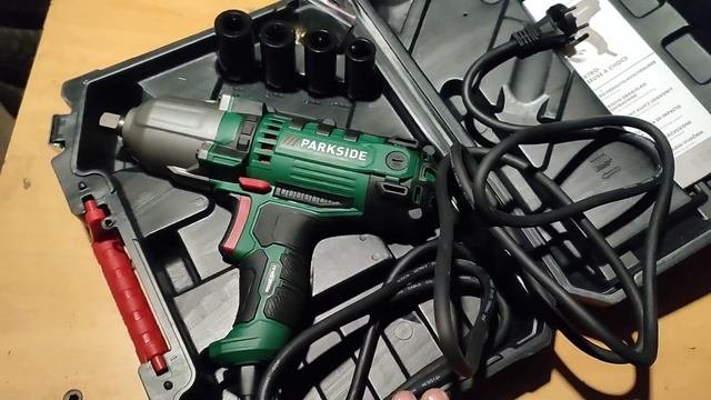 Сетевой гайковёрт PARKSIDE 550W. Обзор и испытание.