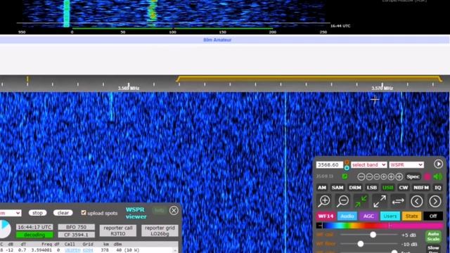WSPR на несимметричный диполь смотреть онлайн
