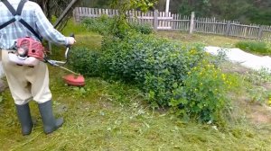 Леска для триммера d 2,5 мм x 64 м сечение квадрат Titanium Power Line ECHO Видеоотзыв (обзор) Иван